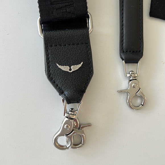 Zadig& Voltaire twin’s zip grained leather handbag - Picture 8 of 15